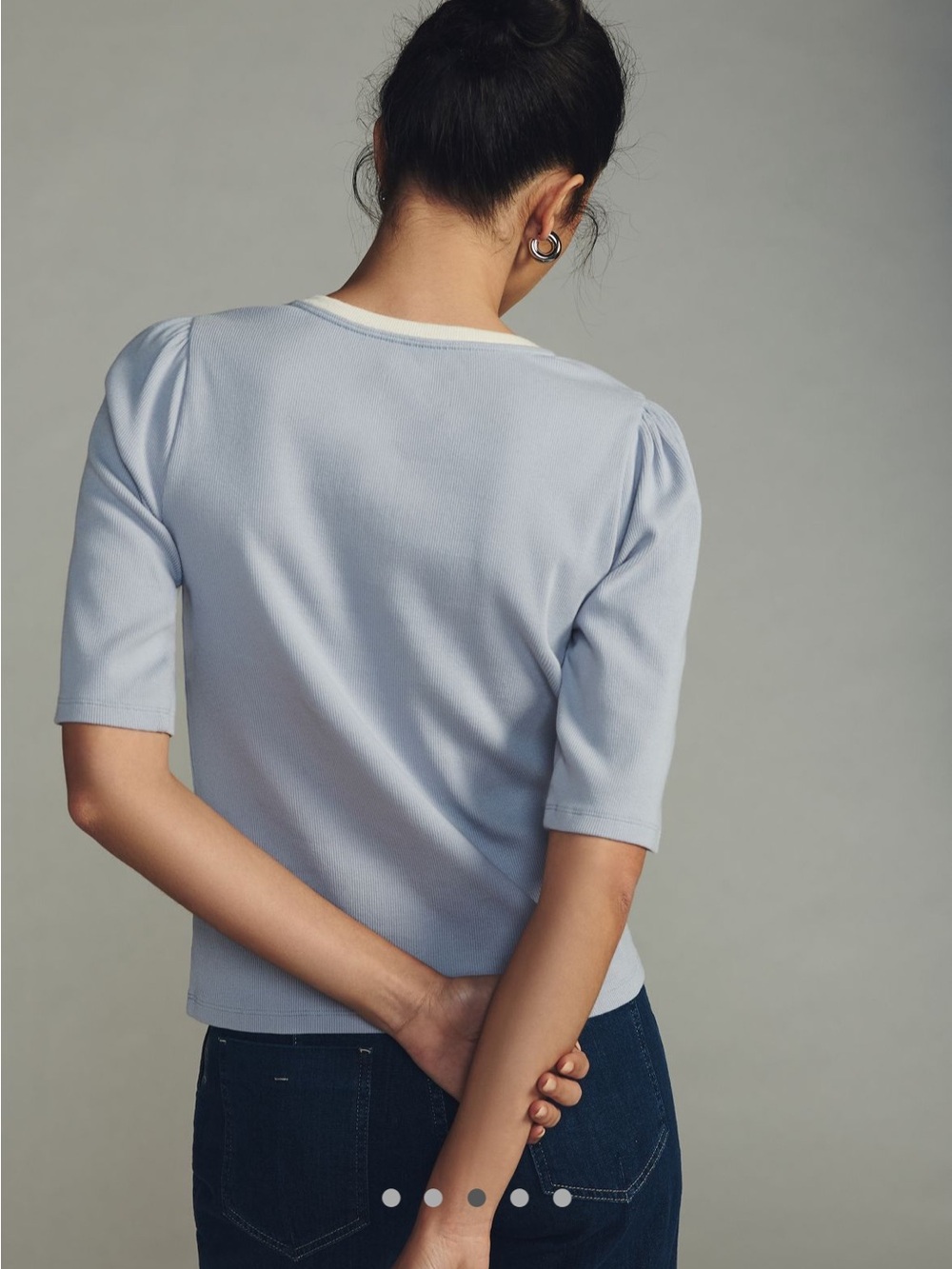 Maeve split neck top - Picture 3 of 6